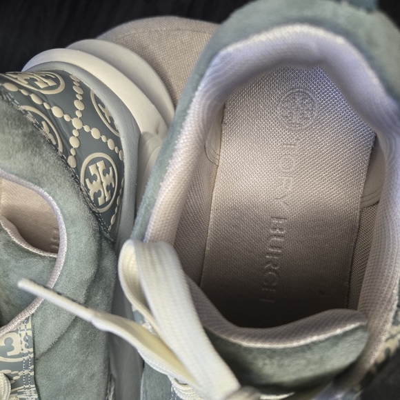 Tory Burch Women's Blue Sneakers - Picture 6 of 8